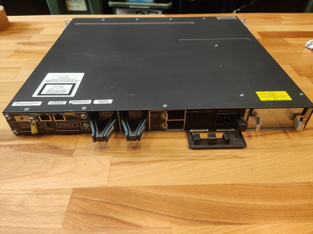 Cisco CX3750x back