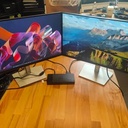 Dual 24 Monitor Bundle 2 x Dell 24" (P2422HE) monitors + Dell K20A dock and AC adapter