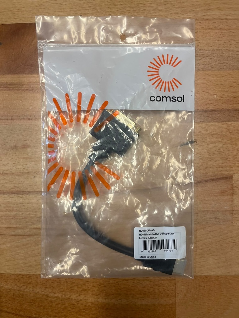 Comsol Display Port Male To DVI-I Female (Packaged) 